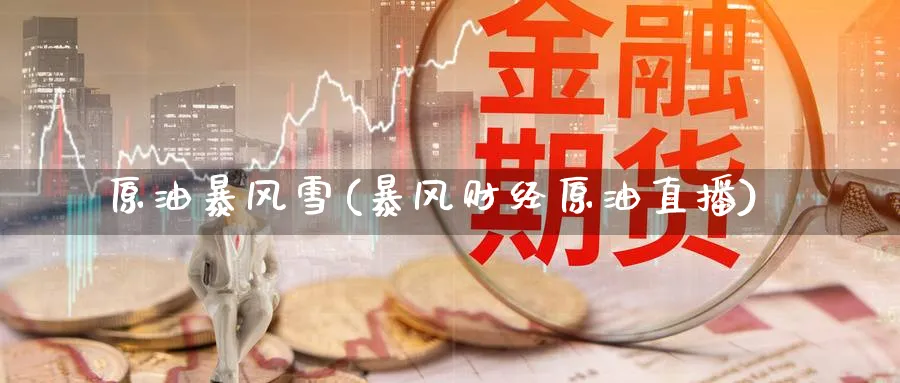 原油暴风雪(暴风财经原油直播)_https://cj.meihuadianqi.com_财经分析_第1张